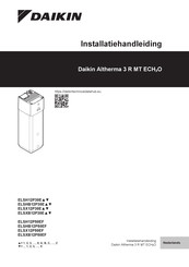 Daikin Altherma 3 R MT ECH2O ELSXB12P50EF Installatiehandleiding