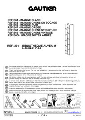 Gautier IMAGINE B67-291 Montage-Instructies