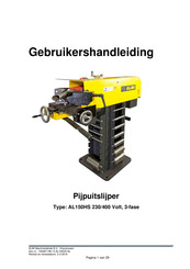 ALMI AL150HS Gebruikershandleiding