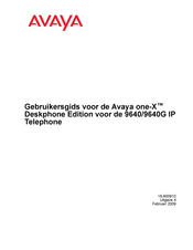 Avaya one-X Deskphone Edition 9640G Gebruikersgids