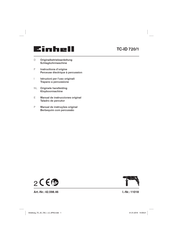 EINHELL 42.598.46 Originele Handleiding