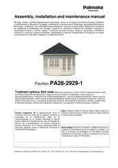 Lemeks Palmako PA28-2929-1 Montage-, Installatie- En Bedieningshandleiding