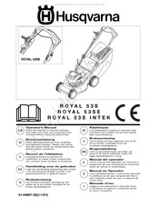 Husqvarna ROYAL 53S Handleiding Voor De Gebruiker