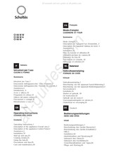 SCHOLTES CI 66 M W Gebruiksaanwijzing