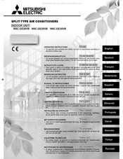 Mitsubishi Electric MSC-GE20VB Bedieningsinstructies