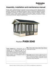 Lemeks Palmako PA90-3040 Montage-, Installatie- En Bedieningshandleiding