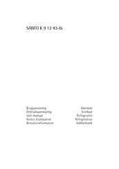 AEG SANTO K 9 12 43-6i Gebruiksaanwijzing