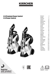 Kärcher K 4 Power Control Originele Gebruiksaanwijzing