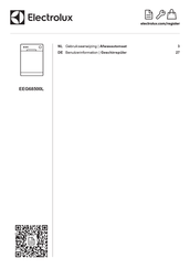 Electrolux EEG68500L Gebruiksaanwijzing