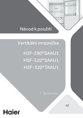 Haier H3F-320 TAAU1 Series Handleiding