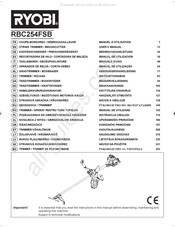 Ryobi RBC254FSB Gebruikershandleiding