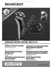 SilverCrest SRR 3.7 A1 Gebruiksaanwijzing