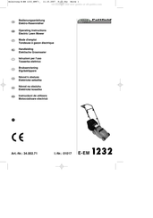 Pattfield Ergo Tools E-EM 1232 Handleiding