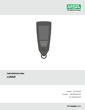 MSA LUNAR Gebruiksinstructies
