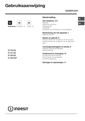 Indesit PI 750 AST Gebruiksaanwijzing