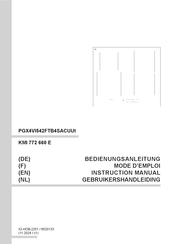 Amica KMI 772 660 E Gebruikershandleiding
