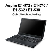 Acer Aspire E1-570 Gebruikershandleiding