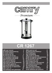 camry Premium CR 1267 Handleiding