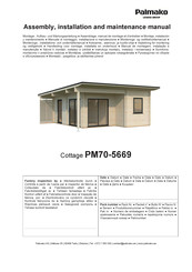 Lemeks Palmako PM70-5669 Montage-, Installatie- En Bedieningshandleiding