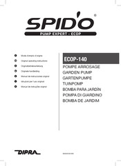 SPIDO ECOP-140 Originele Handleiding