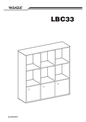 Songmics VASAGLE LBC33 Handleiding