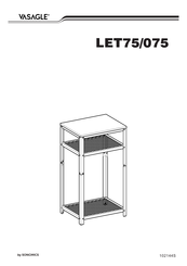 Songmics Vasagle LET75 Handleiding
