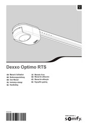 SOMFY DEXXO OPTIMO RTS Handleiding