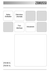 Zanussi ZYB 591 XL Gebruikersinformatie