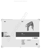 Bosch PSB 530 RE Oorspronkelijke Gebruiksaanwijzing
