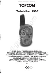Topcom Twintalker 1300 Gebruikershandleiding