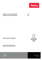 Amica AGPG550CN Gebruiksaanwijzing