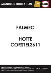 FALMEC CORSTEL3611 Handleiding