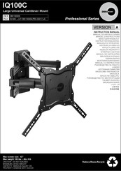 Omnimount Professional IQ100C Instructiehandleiding