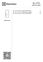 Electrolux ENG7TE75S Gebruiksaanwijzing