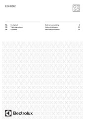 Electrolux EGH6242 Gebruiksaanwijzing