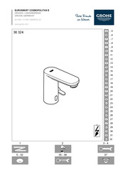 Grohe EUROSMART COSMOPOLITAN E 36 324 Handleiding