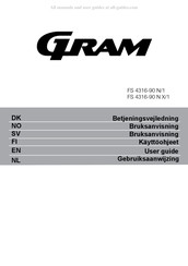 Gram FS 4316-90 N/1 Gebruiksaanwijzing