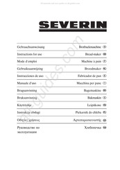 SEVERIN BM 3986 Gebruiksaanwijzing