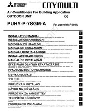 Mitsubishi Electric CITY MULTI PUHY-P-YSGM-A Installatiehandleiding