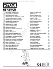 Ryobi RSH2400R Gebruikershandleiding