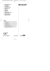 EINHELL BT-EW 200 Handleiding