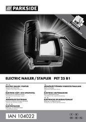 Parkside PET 25 B1 Bedienings- En Veiligheidsinstructies