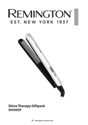 Remington Shine Therapy Giftpack S8500GP Handleiding