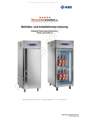 KBS TS 801 G Handleiding