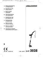 Pattfield Ergo Tools 34.013.12 Gebruiksaanwijzing