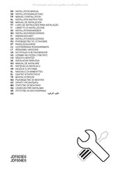 JUNO JDF603E6 Installatie-Instructies