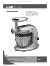 Clatronic KM 3421 Gebruiksaanwijzing