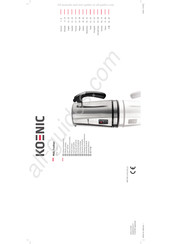 Koenic KMF 240 Gebruiksaanwijzing
