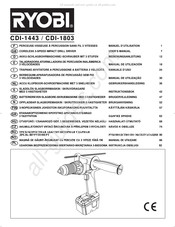 Ryobi CDI-1803 Gebruikershandleiding
