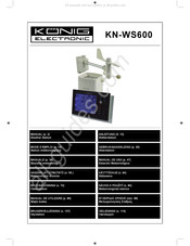 König Electronic KN-WS600 Gebruiksaanwijzing